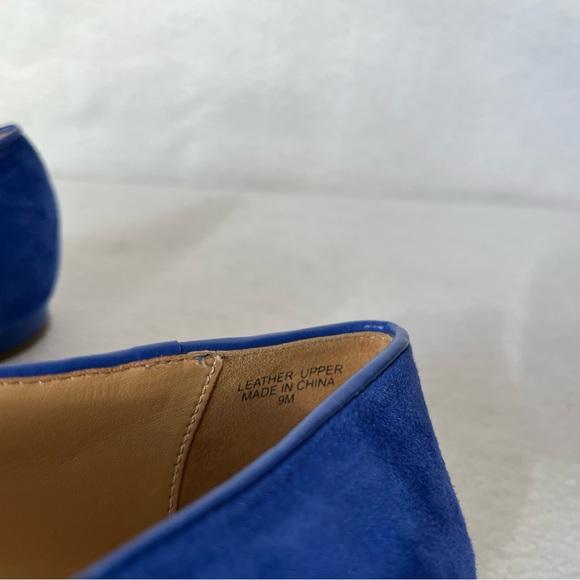 Talbots Blue Suede Flats - Picture 9 of 9